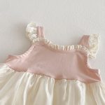 【予約販売】【66-90cm】キャミワンピース ベビー 女の子 蝶結び チュール - 画像 (4)
