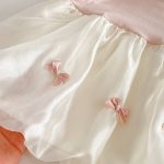 【予約販売】【66-90cm】キャミワンピース ベビー 女の子 蝶結び チュール - 画像 (5)