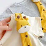 【66-90cm】ロンパース ベビー 可愛い キリンデザイン - 画像 (11)