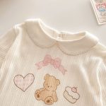 【73-120cm】トップスorボトムス 可愛い クマハート 女の子 - 画像 (15)