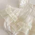 【66-90cm】ロンパース ベビー 女の子 スウィート チュール - 画像 (6)