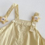 【66-90cm】星柄サロペット＆カラフルボーダータンクトップ ベビー セットアップ - 画像 (8)