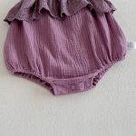 【66-90cm】キャミロンパース ふわふわ シンプル ベビー服 - 画像 (12)