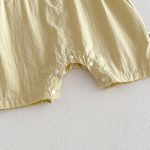 【66-90cm】星柄サロペット＆カラフルボーダータンクトップ ベビー セットアップ - 画像 (9)
