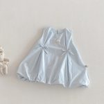 【73-100cm】ワンピース ベビー 女の子 蝶結び ノースリーブ - 画像 (7)