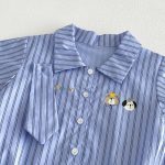 【66-90cm】ロンパース ベビー ストライプ フォマール - 画像 (10)