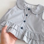 【73-100cm】シャツ or ショートパンツ ベビー 女の子 ドット ノースリーブ - 画像 (10)