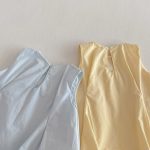 【73-100cm】ワンピース ベビー 女の子 蝶結び ノースリーブ - 画像 (9)