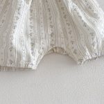 【66-90cm】セットアップ Tシャツ&サロペット ベビー 小花柄 フリルスリーブ - 画像 (11)