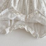 【66-90cm】セットアップ Tシャツ&サロペット ベビー 小花柄 フリルスリーブ - 画像 (12)