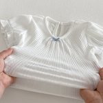 【66-90cm】セットアップ サロペットロンパース＆リブTシャツ ベビー 女の子 チェック柄 - 画像 (11)