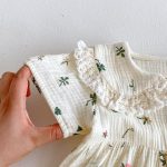 【80-130cm】ワンピース 花柄 半袖 可愛い女の子 - 画像 (8)