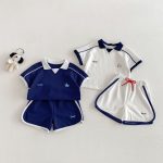 【73-120cm】POLOＴシャツorパンツ カジュアル シンプル - 画像 (2)