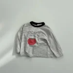 【73-100cm】シャツ ベビー りんご柄 着やすい - 画像 (7)