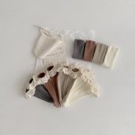 【GOODS】ソックス 4点セット ナチュラル フリル 無地 靴下 - 画像 (2)