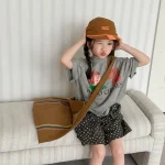 【80-130cm】Tシャツ 女の子 カートゥーン プリント 可愛い - 画像 (24)