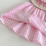 【66-110cm】ロンパースorワンピース スイカ ノースリーブ 姉妹服 - 画像 (15)