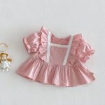 【73-120cm】ブラウス プリンセス シンプル 可愛い 女の子 - 画像 (6)