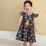 【80-150cm】セットアップ or ワンピース キッズ ドット - 画像 (9)