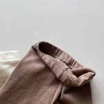 【80-130cm】レギンス パンツ ベビー 無地 シンプル - 画像 (9)