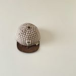 【GOODS】帽子 クマロゴ チェック おしゃれ - 画像 (11)