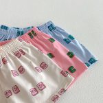 【80-130cm】セットアップ キッズ バイカラー 英字プリント - 画像 (15)