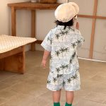 【80-150cm】セットアップ or ワンピース キッズ リゾート風 - 画像 (11)