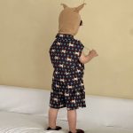 【80-150cm】セットアップ or ワンピース キッズ ドット - 画像 (10)