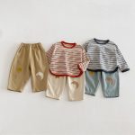 【73-120cm】パンツ ムーン柄 カジュアル 履きやすい ボトムス - 画像 (12)