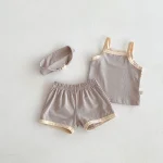 【66-100cm】キャミ セットアップ ベビー 女の子 バンド付き シンプル - 画像 (11)