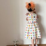 【80-150cm】セットアップ or ワンピース キッズ りんご総柄 - 画像 (12)