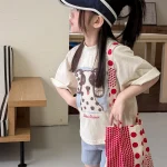 【80-130cm】Tシャツ 女の子 カートゥーン プリント 可愛い - 画像 (11)