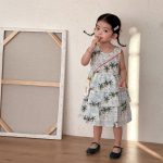 【80-150cm】セットアップ or ワンピース キッズ リゾート風 - 画像 (4)
