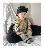 【66-100cm】ベスト or ボーダーシャツ ベビー 男の子 カジュアル - 画像 (11)