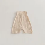 【66-90cm】ロンパース ベビーノースリーブ カラフル - 画像 (8)
