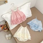 【66-90cm】ロンパース キャミ おしゃれ 女の子 - 画像 (7)