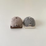 【GOODS】帽子 クマロゴ チェック おしゃれ - 画像 (7)