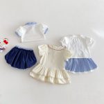 【73-120cm】シャツ パフスリーブ 可愛い 女の子 - 画像 (9)