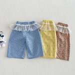 【73-120cm】パンツ 可愛い ヒョウ柄 女の子 履きやすい ボトムス - 画像 (3)