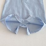 【66-90cm】ロンパース セーラー 無地 シンプル 着心地良い ベビー服 - 画像 (10)