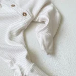 【66-90cm】ロンパース ベビー フォマールリボン 前開き - 画像 (14)