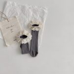 【GOODS】ソックス 4点セット ナチュラル フリル 無地 靴下 - 画像 (13)