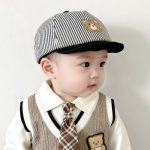 【GOODS】帽子 ストライプクマ柄 人気 合わせやすい - 画像 (12)
