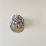 【GOODS】帽子 クマロゴ チェック おしゃれ - 画像 (6)