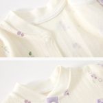 【66-90cm】ロンパース 柔らか フラワー 肌に優しい ベビー服 - 画像 (8)