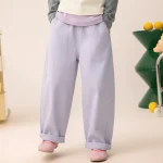 【90-160cm】パンツ 女の子 カジュアル ゆったり ノーカラー - 画像 (6)