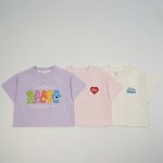 【80-130cm】Tシャツ ハートマークのくまさん 可愛い トップス - 画像 (4)
