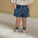 【80-150cm】ショートパンツ キッズ 男女兼用 熊柄 - 画像 (26)