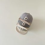 【GOODS】帽子 クマロゴ チェック おしゃれ - 画像 (9)
