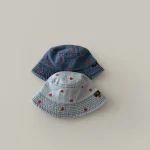 【GOODS】デニム ハット ハート 刺繍デザイン - 画像 (22)
